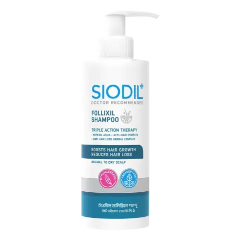 Siodil Siodil Folixil Shampoo 200ml - Buy Online at Drubotara Bangladesh