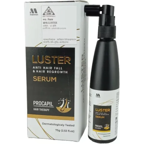 Moni Trading Corporation Luster Anti Hair Fall & Hair Regrowth Serum 75gm - Product Image 2 | Drubotara