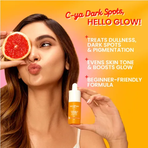Dot & Key Dot and Key 10% Vitamin C+E Super Bright Face Serum with 5% Niacinamide with Blood Orange & Pumpkin - Product Image 2 | Drubotara
