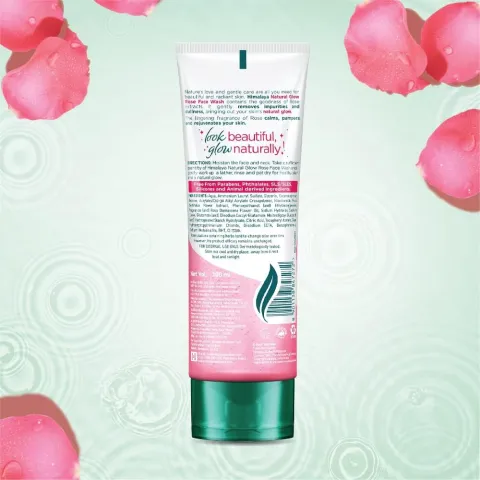 Himalaya Bangladesh Himalaya Natural Glow Rose Face Wash - Buy Online at Drubotara Bangladesh