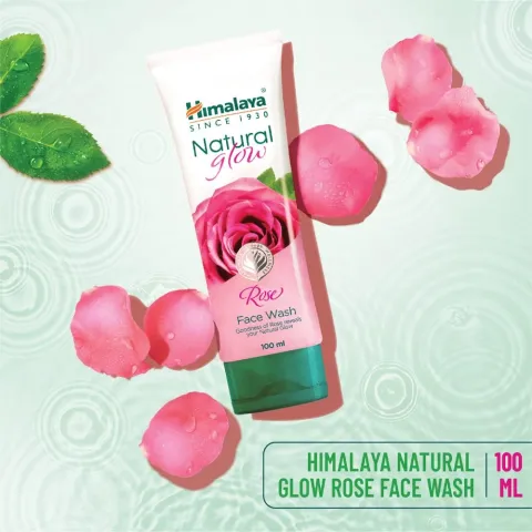 Himalaya Bangladesh Himalaya Natural Glow Rose Face Wash - Buy Online at Drubotara Bangladesh