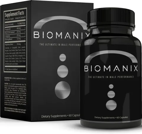 Biolabs Biomanix Male Enhancement Supplement 60 Capsules - Buy Online at Drubotara Bangladesh
