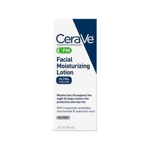 Cerave Cerave PM Facial Moisturizing Lotion For Normal To Dry Skin 89ml - Buy Online at Drubotara Bangladesh