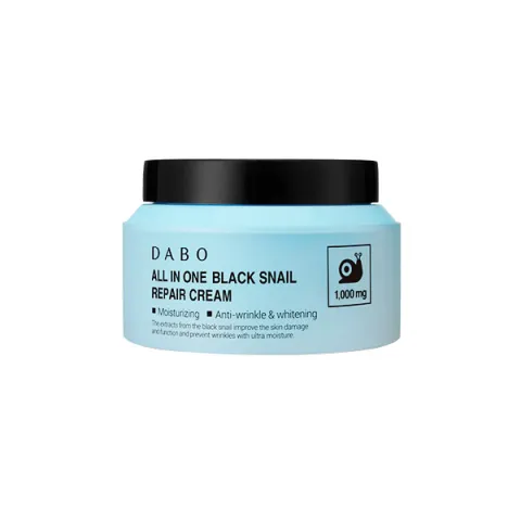 Dabo Dabo All In One Black Snail Repair Cream 100g - Buy Online at Drubotara Bangladesh