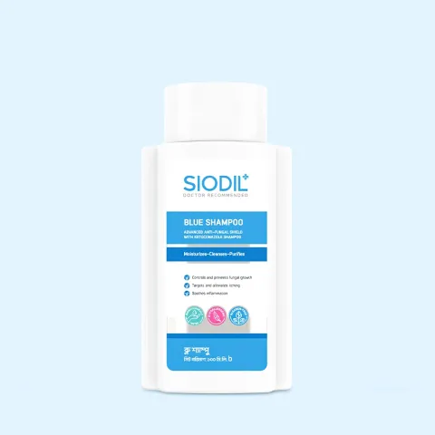 Siodil Siodil Blue Shampoo 100ml - Buy Online at Drubotara Bangladesh