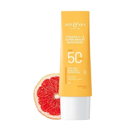 Dot & Key Dot & Key Vitamin C + E Sunscreen SPF 50+ PA++++ 80g - Buy Online at Drubotara Bangladesh