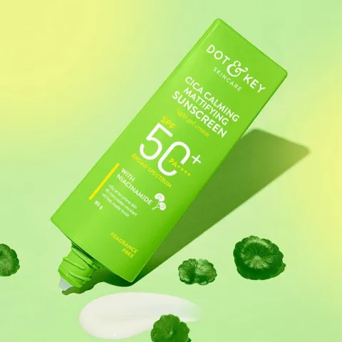 Dot & Key Dot and Key Cica Calming Mattifying Sunscreen SPF 50+ PA++++ with Niacinamide 80g - Buy Online at Drubotara Bangladesh