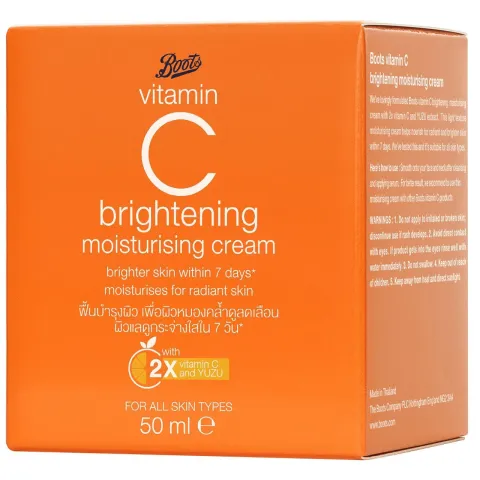 Boots Boots Vitamin C Brightening Moisturising Cream - Buy Online at Drubotara Bangladesh