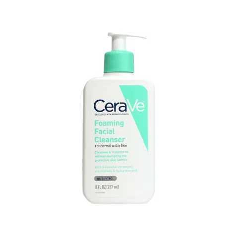Cerave Cerave Foaming Facial Cleanser For Normal To Oily Skin (Made in USA) 237ml - Buy Online at Drubotara Bangladesh