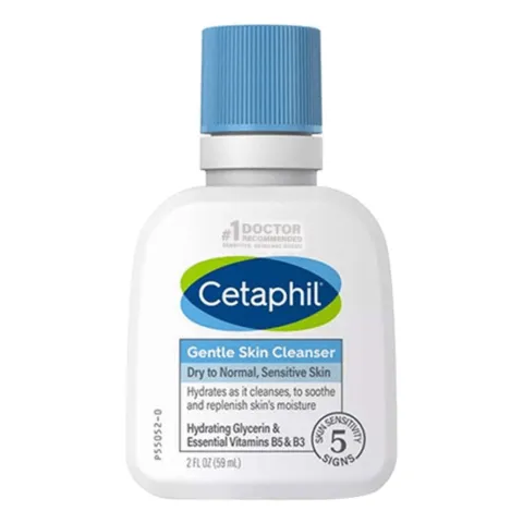 Cetaphil Cetaphil Gentle Skin Cleanser for Normal to Dry Skin with Glycerin, Vitamin B3 & B5 59ml - Buy Online at Drubotara Bangladesh