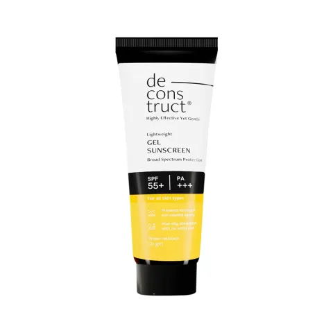 Deconstruct Deconstruct Lightweight Gel Water Resistant Sunscreen for Oily Skin SPF 55+ PA+++ 50g - Buy Online at Drubotara Bangladesh