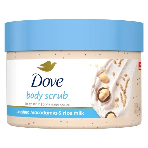 Dove Dove Exfoliating Body Scrub with Crushed Macadamia & Rice Milk Scent - Buy Online at Drubotara Bangladesh