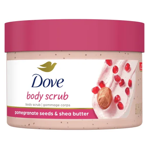 Dove Dove Exfoliating Body Scrub with Pomegranate Seeds & Shea Butter Scent - Buy Online at Drubotara Bangladesh
