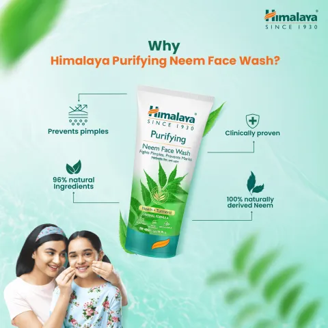 Himalaya Bangladesh Himalaya Purifying Neem Face Wash 300ml - Product Image 3 | Drubotara