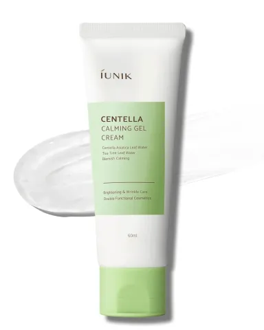 Iunik Iunik Centella Calming Gel Cream for Brightening & Wrinkle Care 60ml - Buy Online at Drubotara Bangladesh