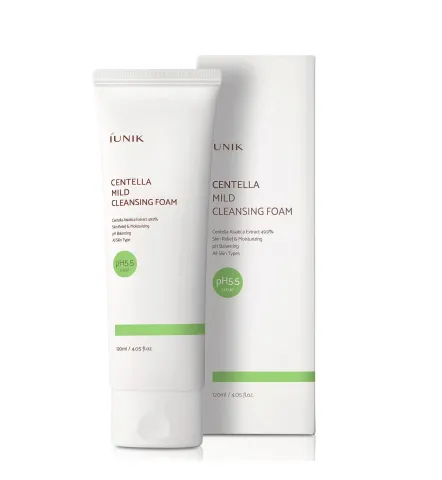 Iunik Iunik Centella Mild Cleansing Foam for All Skin Types - Buy Online at Drubotara Bangladesh