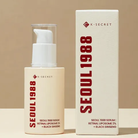 K-SECRET K Secret Seoul 1988 Serum with Retinol Liposome 2% + Black Ginseng - Buy Online at Drubotara Bangladesh