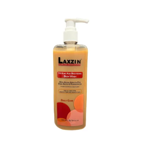 Laxzin Laxzin 1% Kojic Acid Brightening Body Wash-280ml - Buy Online at Drubotara Bangladesh