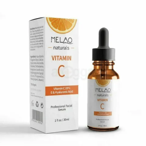 Melao Melao Naturals Vitamin C Facial Serum with Vitamin C 20% E & Hyaluronic Acid - Buy Online at Drubotara Bangladesh