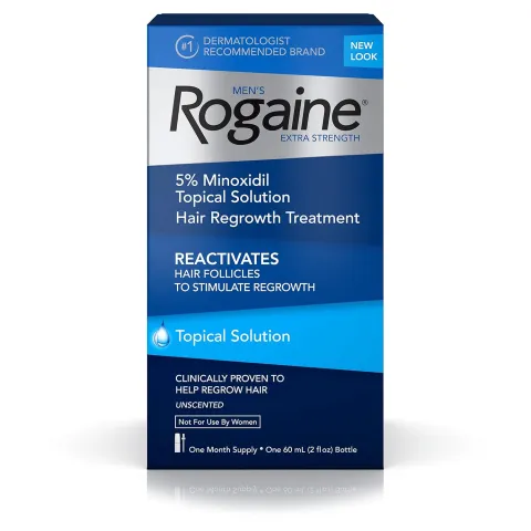 Rogaine Men's Rogaine 5% Minoxidil Topical Solution Hair Regrowth Treatment 60ml - Buy Online at Drubotara Bangladesh