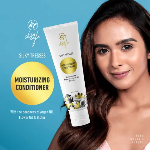 Skin Cafe Skin Cafe Silky Tresses Moisturizing Conditioner Good Argan Oil, Flow Oil & Biotin 120ml - Product Image 3 | Drubotara