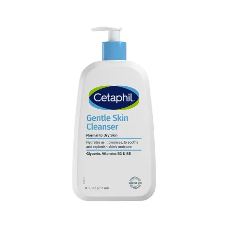 Cetaphil Cetaphil Gentle Skin Cleanser for Normal To Dry Skin with Hydrating Glycerin, Vitamins B3 & B5 237ml - Buy Online at Drubotara Bangladesh