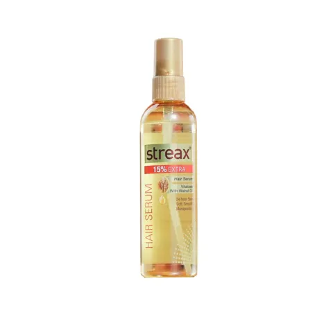 Streax Streax Hair Serum Vitalized With Walnut Oil 115ml - Buy Online at Drubotara Bangladesh