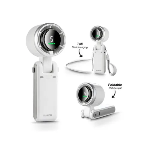 XUNDD XDOT-065 Mini Folding Handheld High Speed Fan 3600mAh