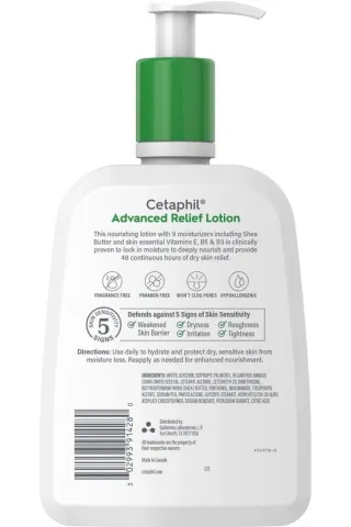 Cetaphil Deep Hydration Advanced Relief Lotion 473ml for Sensitive Skin