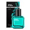 Wild Stone Edge perfume bottle with teal liquid and matching black box packaging.