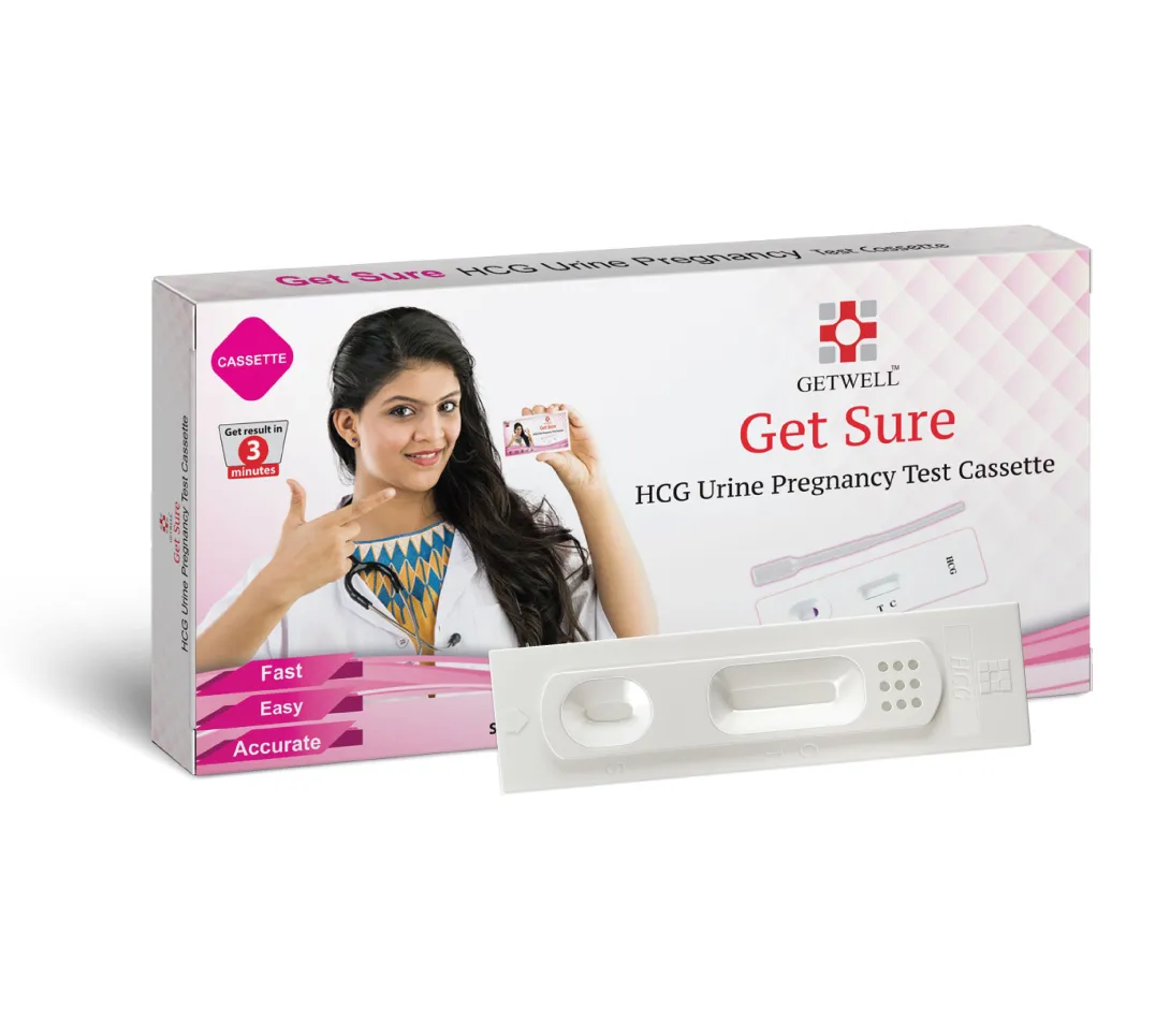 Getwell Pregnancy HCG Test Midstream (Get Sure) - Buy Online at Drubotara Bangladesh