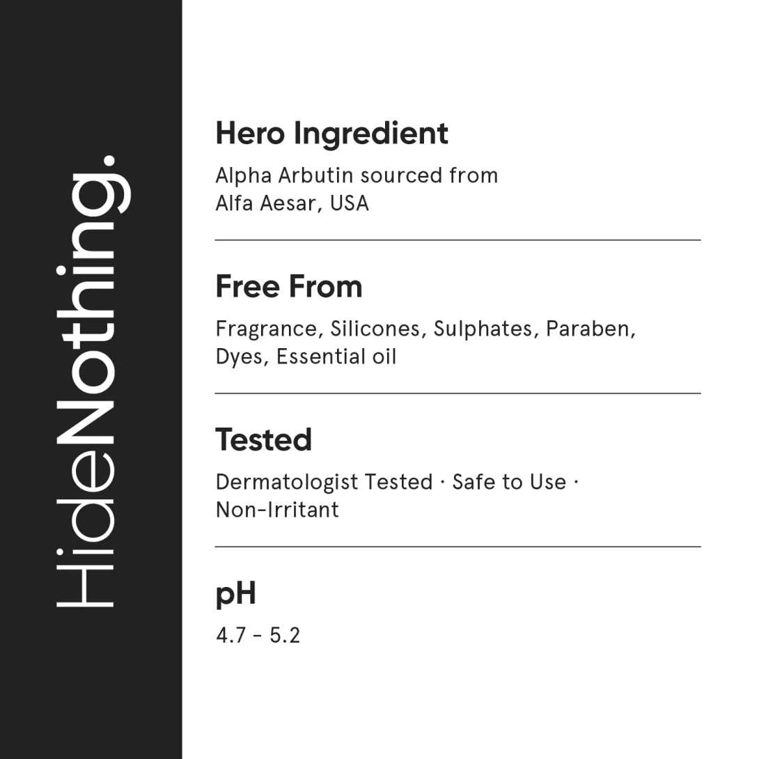 Minimalist Minimalist Alpha Arbutin 02% Face Serum for Reduces Pigmentation & Spots for All Skin Types 30ml - Buy Online at Drubotara Bangladesh