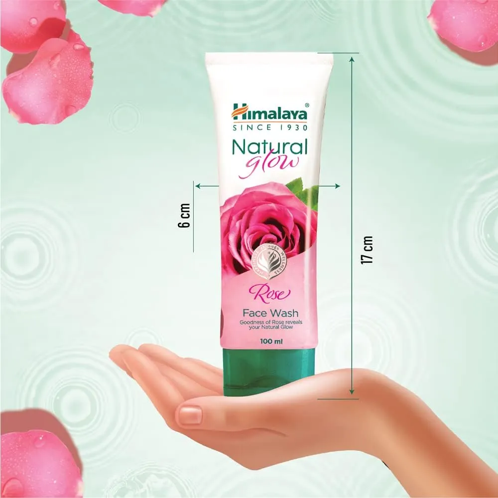 Himalaya Bangladesh Himalaya Natural Glow Rose Face Wash - Buy Online at Drubotara Bangladesh