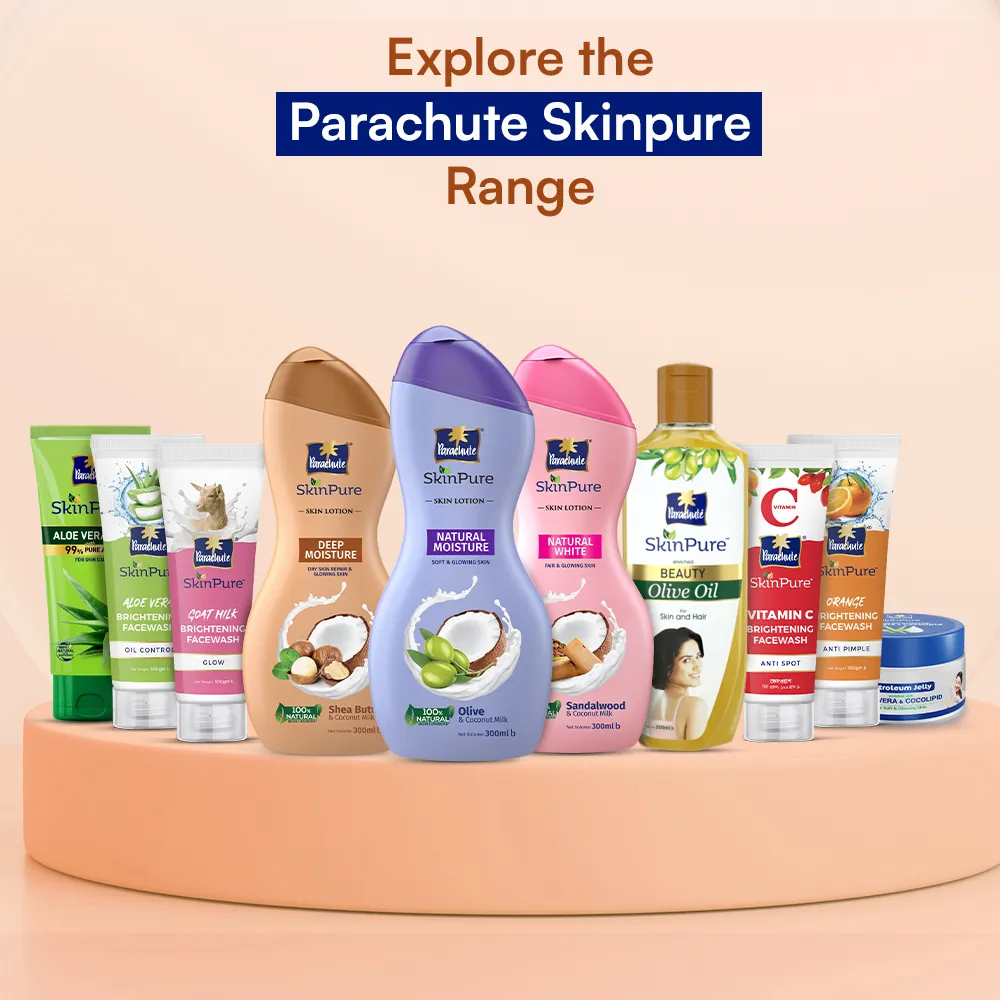 Marico Bangladesh Parachute SkinPure Skin Lotion Deep Moisture 300ml - Buy Online at Drubotara Bangladesh