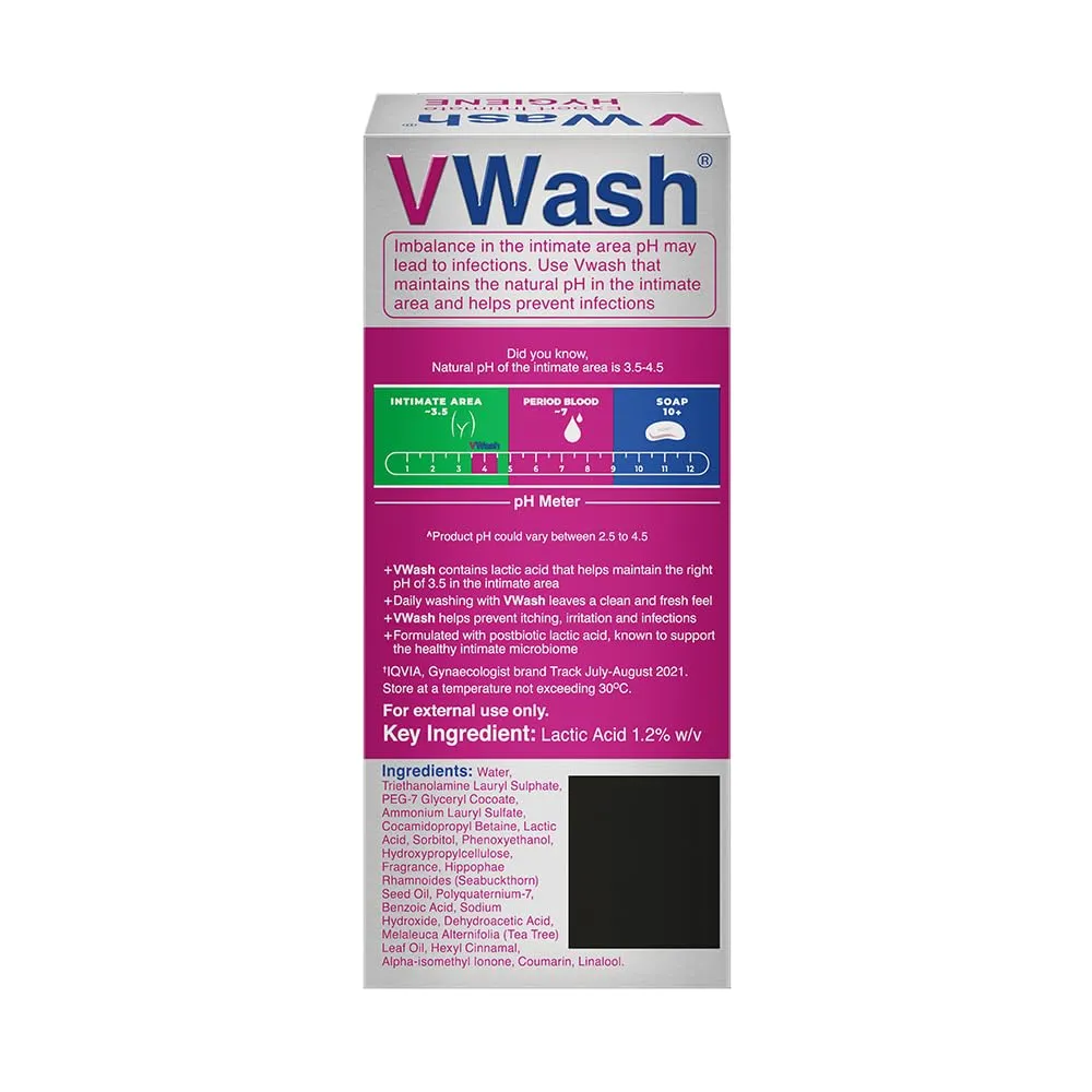 VWash Expert Intimate Hygiene For Women 100ml