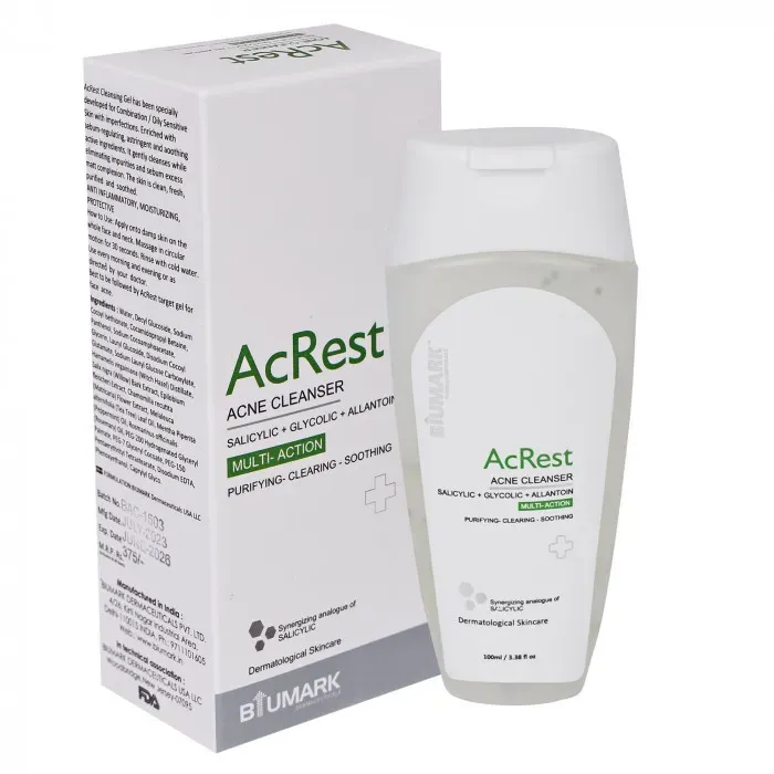 ZAS Corporation Acrest Acne Cleanser 100ml - Buy Online at Drubotara Bangladesh