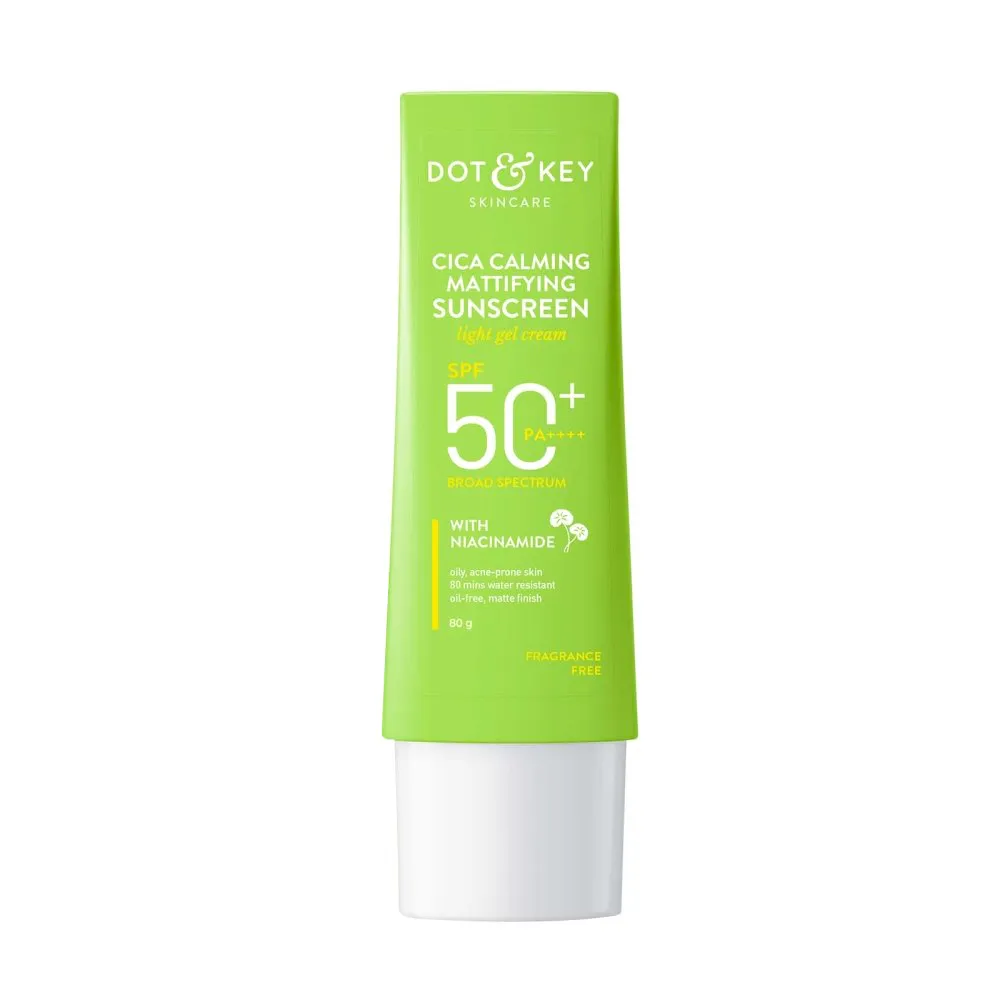 Dot & Key Dot and Key Cica Calming Mattifying Sunscreen SPF 50+ PA++++ with Niacinamide 80g - Buy Online at Drubotara Bangladesh
