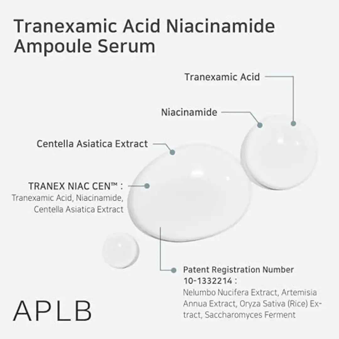 APLB APLB Tranexamic Acid 34.8% Niacinamide Ampoule Serum - Buy Online at Drubotara Bangladesh