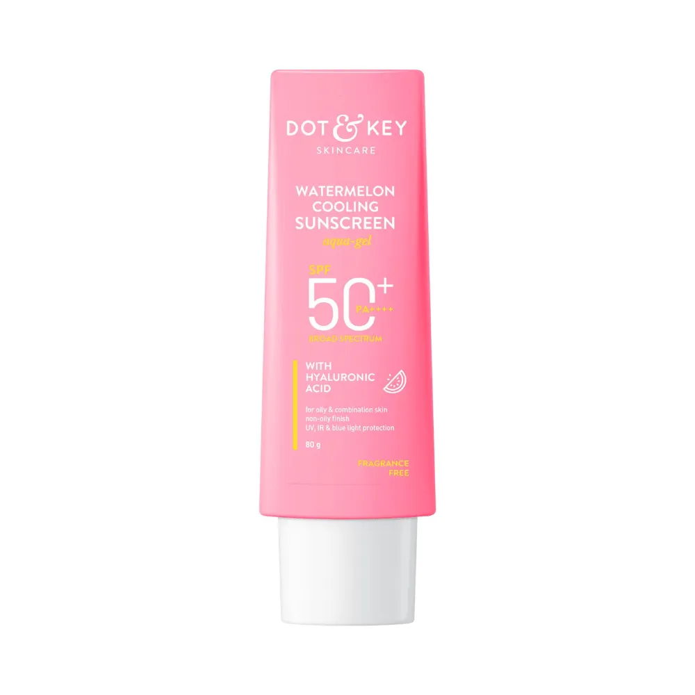 Dot & Key Dot and Key Watermelon Cooling Sunscreen SPF 50+ PA++++ with Hyaluronic Acid - Buy Online at Drubotara Bangladesh