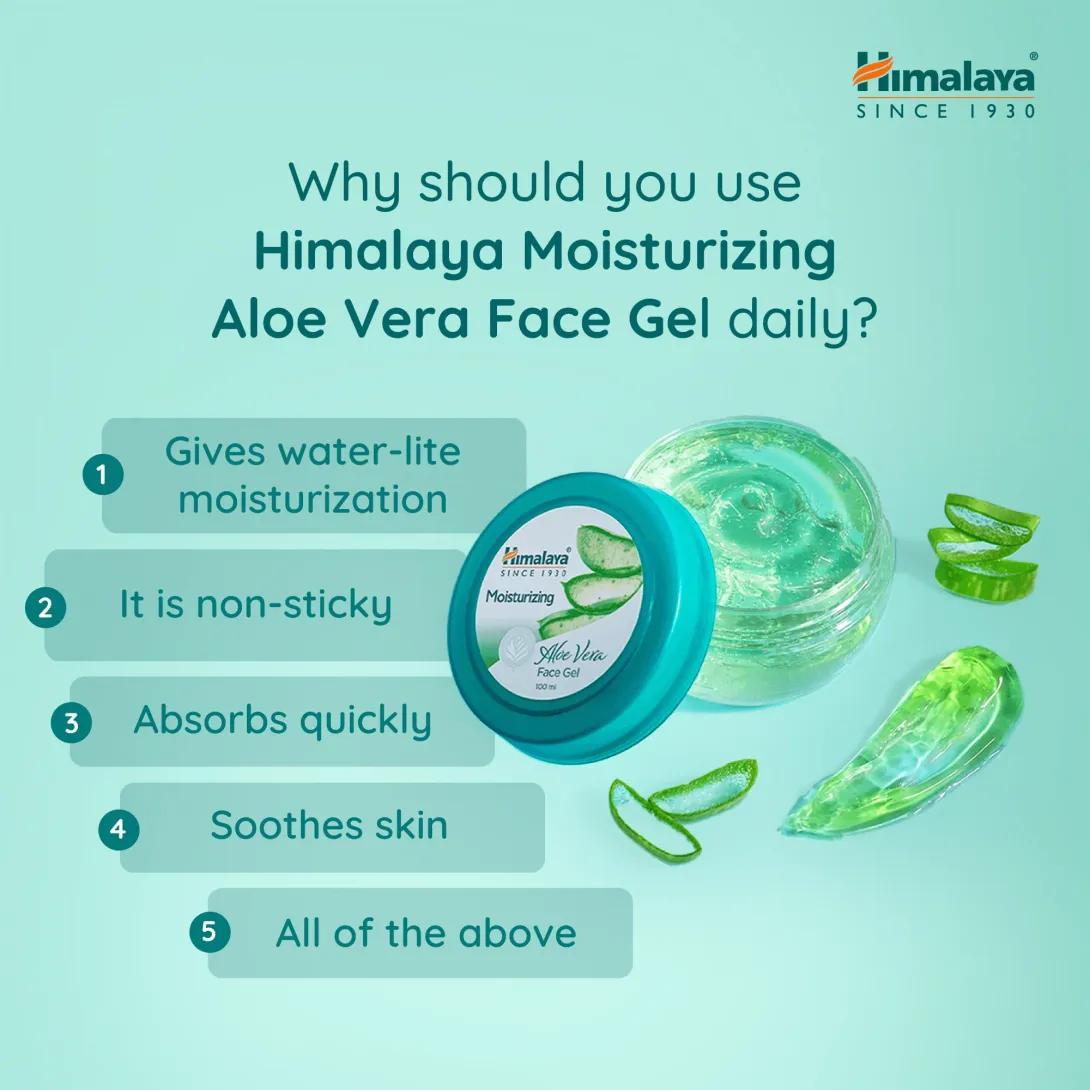 Himalaya Bangladesh Himalaya Moisturising Aloe Vera Face Gel - Product Image 3 | Drubotara