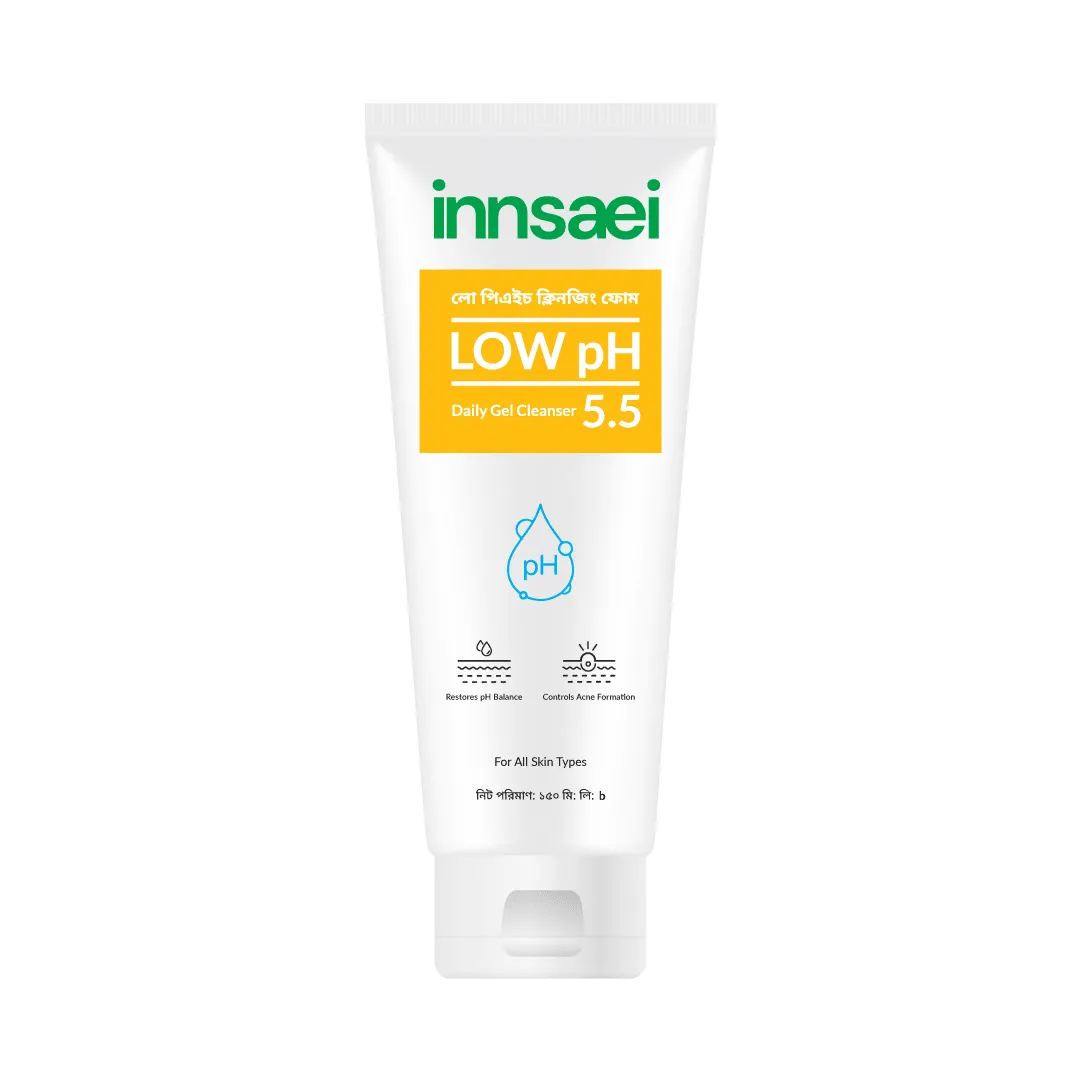 Innsaei Innsaei low pH Daily Gel Cleanser 5.5 150ml (Buy 1 Get 1 Free) - Buy Online at Drubotara Bangladesh
