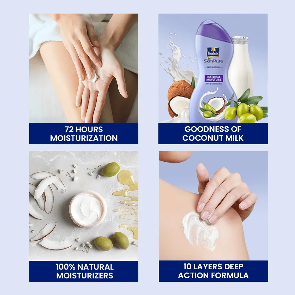 Marico Bangladesh Parachute SkinPure Skin Lotion Natural White 300ml - Product Image 5 | Drubotara