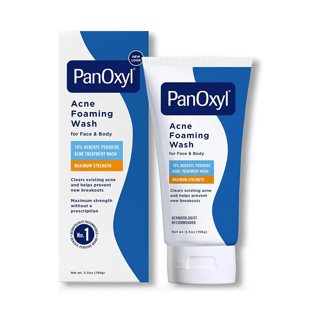 PanOxyl Panoxyl Acne Foaming Wash with 10% Benzoyl Peroxide for Maximum Strength 156g - Buy Online at Drubotara Bangladesh