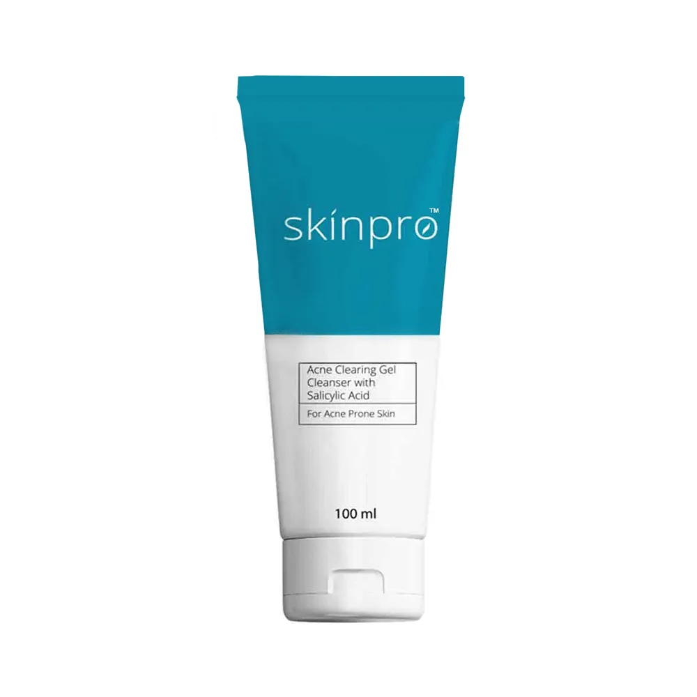 Skinpro Skinpro Acne Clearing Gel Cleanser with Salicylic Acid For Acne Prone Skin 100ml - Buy Online at Drubotara Bangladesh