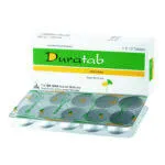 Duratab medication box with a blister pack of tablets in front.