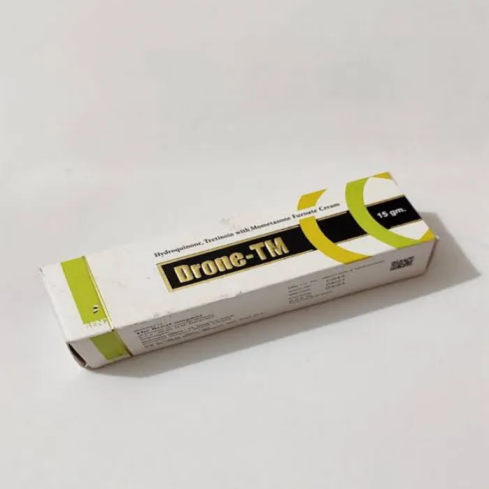 Rectangular box labeled "Drone-714" with green and black design on white background.