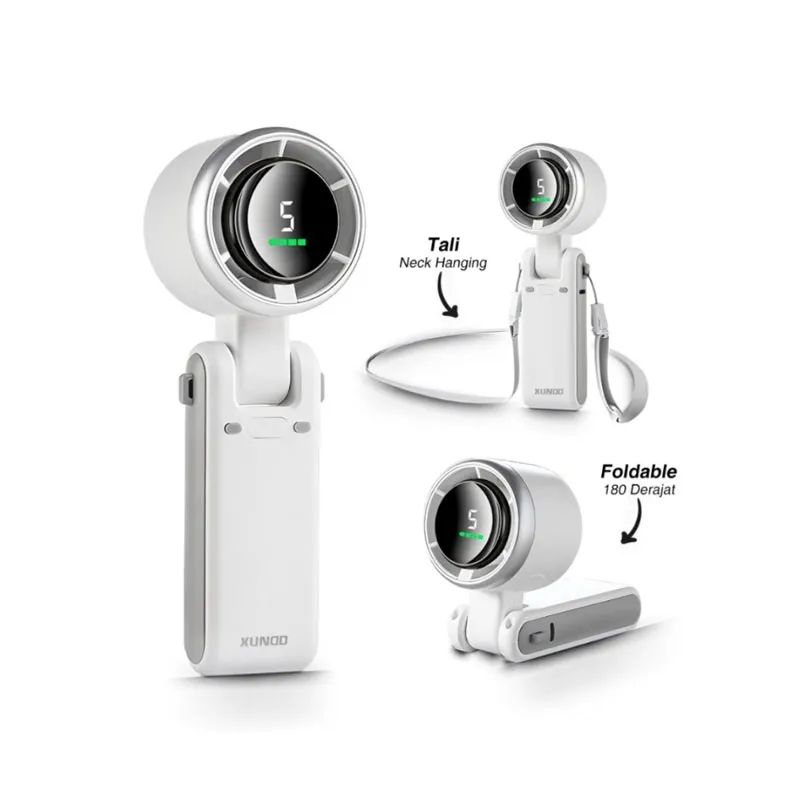 XUNDD XDOT-065 Mini Folding Handheld High Speed Fan 3600mAh